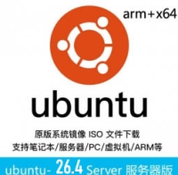 乌班图ubuntu原版 Ubuntu 26.4 LTS 服务器版 64位